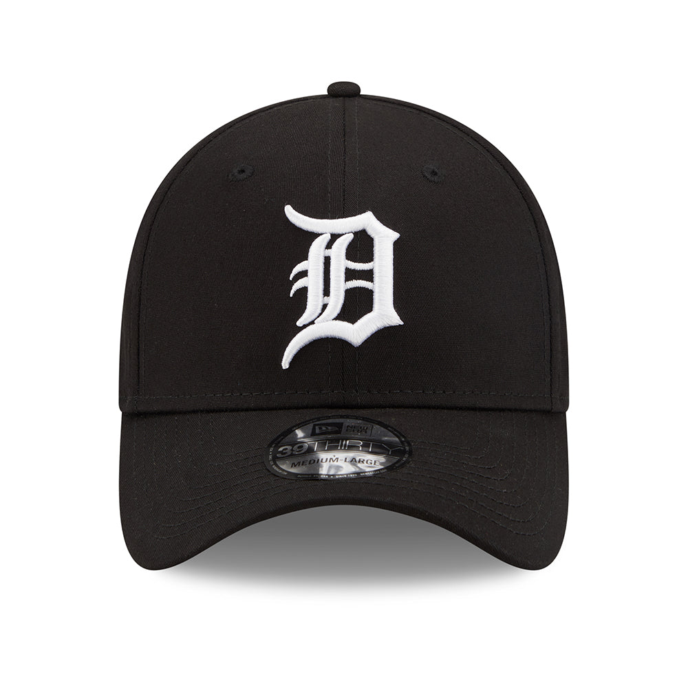 Gorra de béisbol 39THIRTY MLB Colour Essential Detroit Tigers de New Era - Negro-Blanco