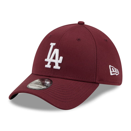Gorra de béisbol 39THIRTY MLB Colour Essential New York Yankees de New Era - Granate-Blanco