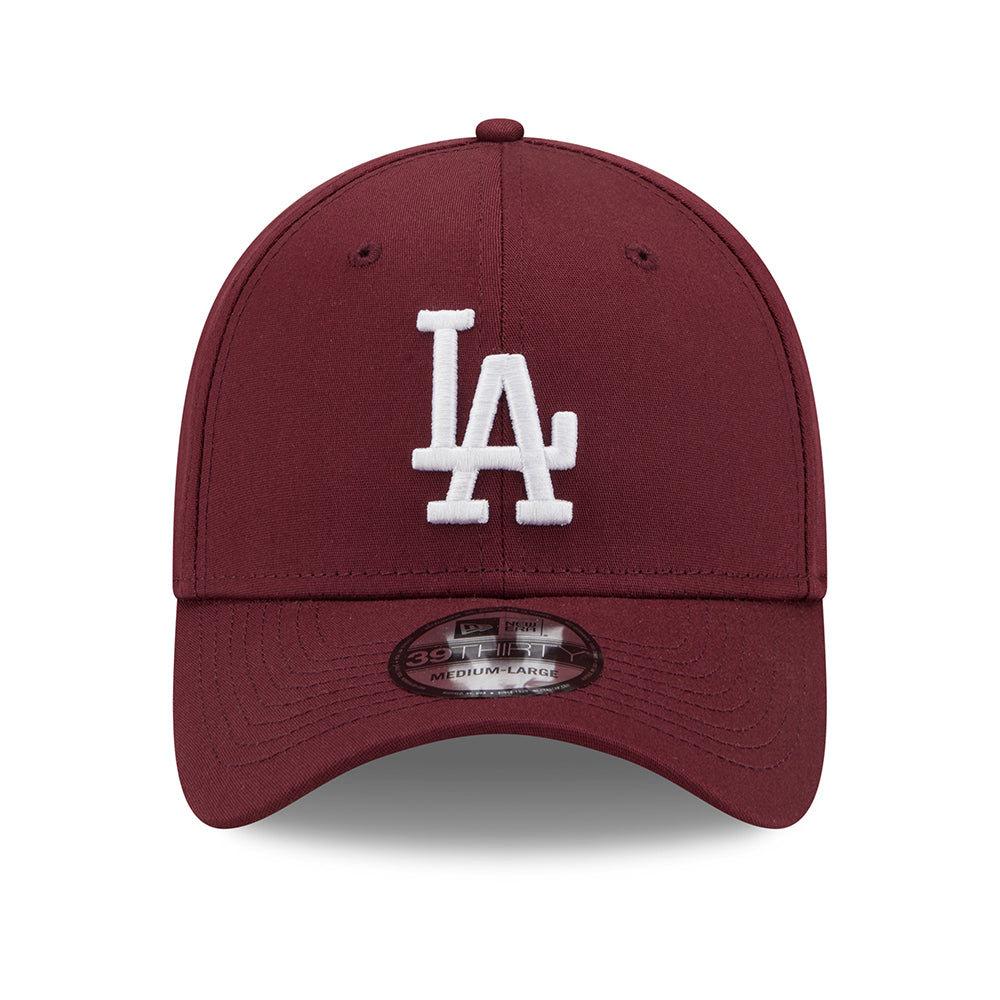 Gorra de béisbol 39THIRTY MLB Colour Essential New York Yankees de New Era - Granate-Blanco