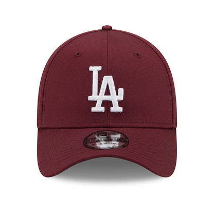 Gorra de béisbol 39THIRTY MLB Colour Essential New York Yankees de New Era - Granate-Blanco