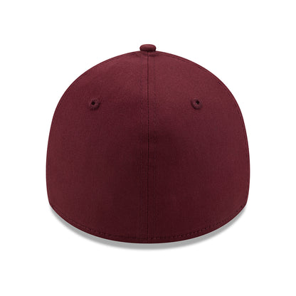 Gorra de béisbol 39THIRTY MLB Colour Essential New York Yankees de New Era - Granate-Blanco