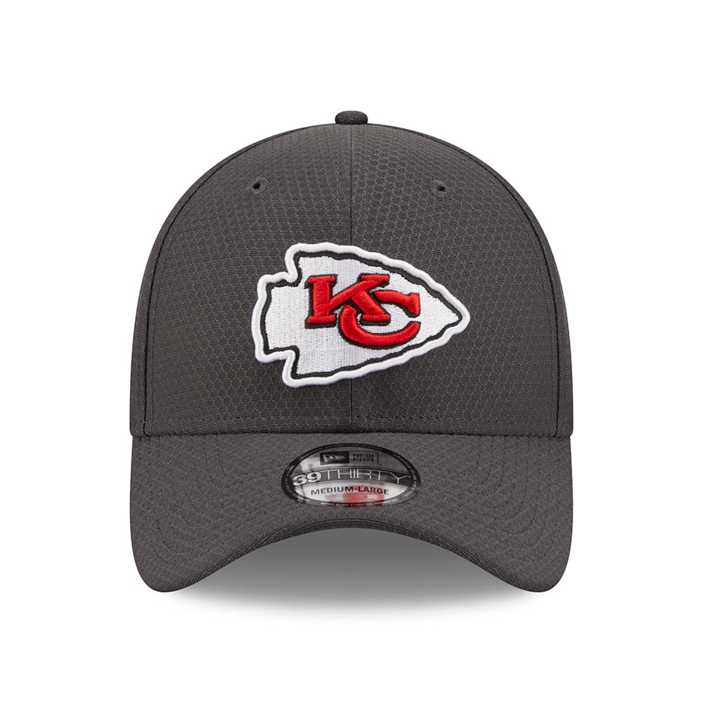 Gorra de béisbol 39THIRTY NFL Hex Tech Kansas City Chiefs de New Era - Grafito