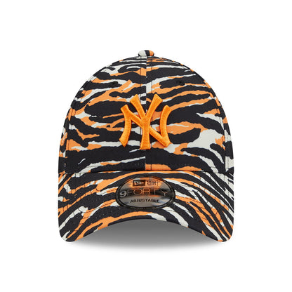 Gorra de béisbol 9FORTY MLB AOP Camo Print New York Yankees de New Era - Piedra-Naranja