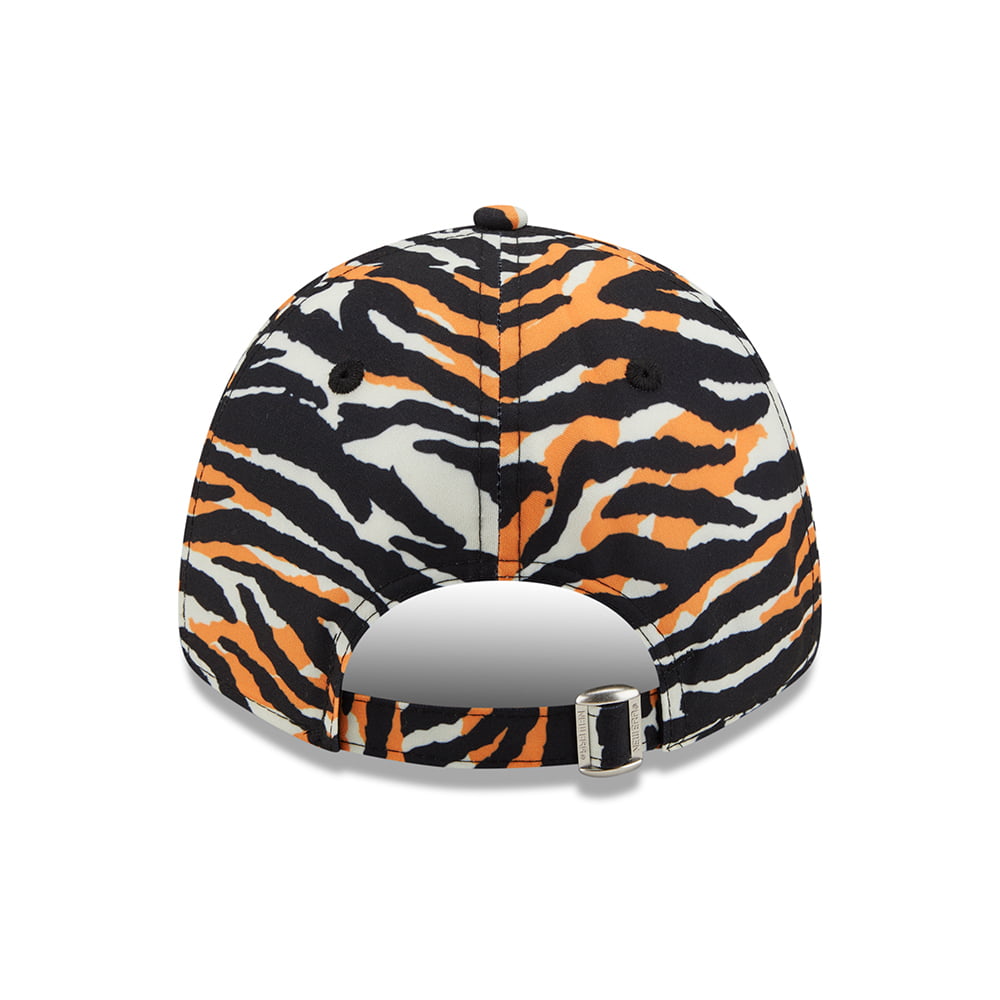 Gorra de béisbol 9FORTY MLB AOP Camo Print New York Yankees de New Era - Piedra-Naranja