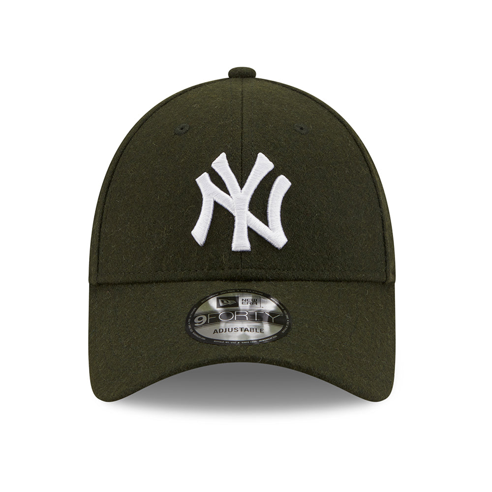 Gorra de béisbol 9FORTY MLB Winterized The League New York Yankees de New Era - Verde Oliva