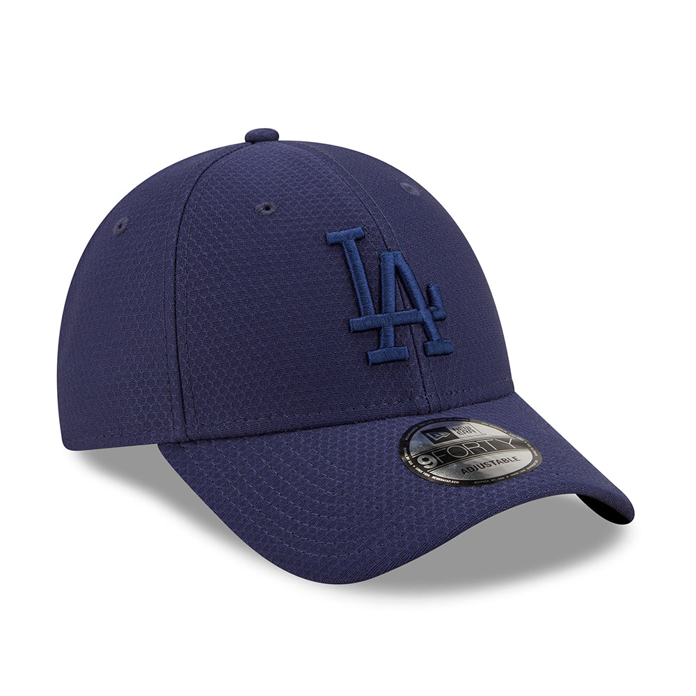 Gorra de béisbol 9FORTY MLB Mono Team Colour L.A. Dodgers de New Era - Azul Marino Claro