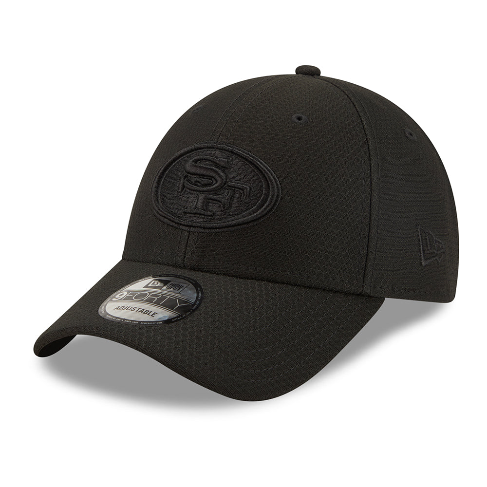 Gorra de béisbol 9FORTY NFL Mono Team Colour San Francisco 49ers de New Era - Negro
