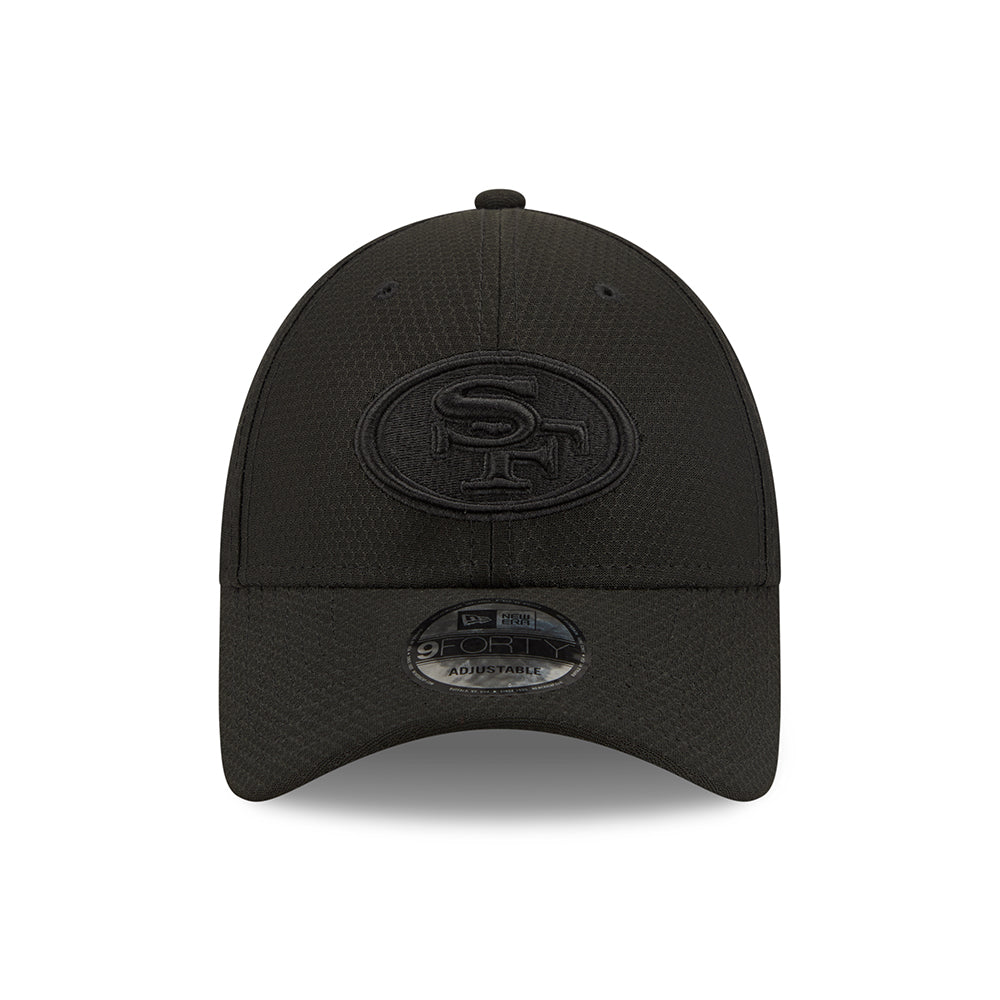 Gorra de béisbol 9FORTY NFL Mono Team Colour San Francisco 49ers de New Era - Negro
