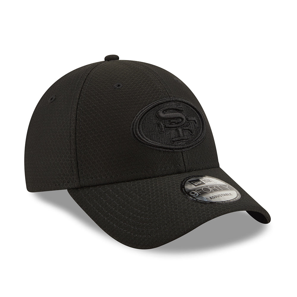 Gorra de béisbol 9FORTY NFL Mono Team Colour San Francisco 49ers de New Era - Negro
