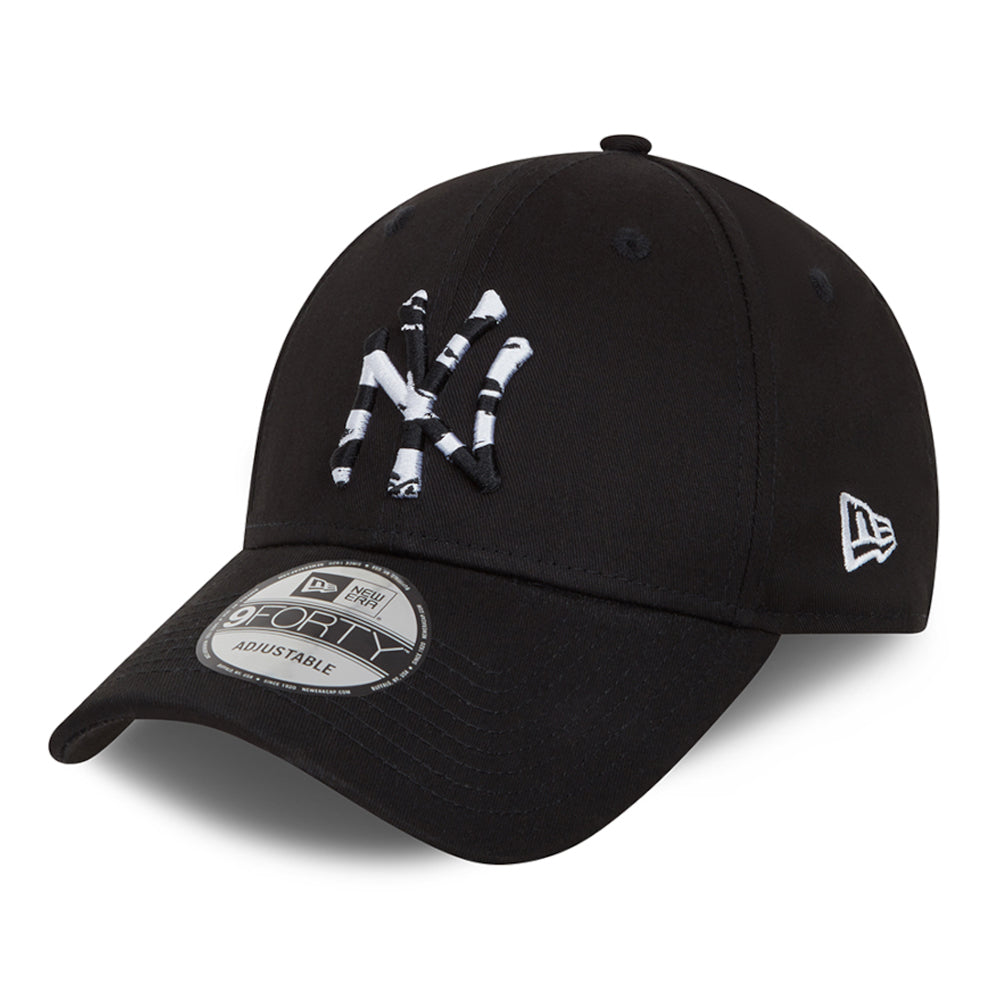 Gorra de béisbol 9FORTY MLB Wild Camo New York Yankees de New Era - Azul Marino