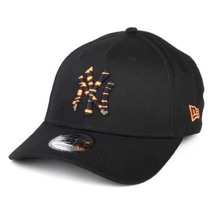 Gorra de béisbol 9FORTY MLB Wild Camo New York Yankees de New Era - Negro
