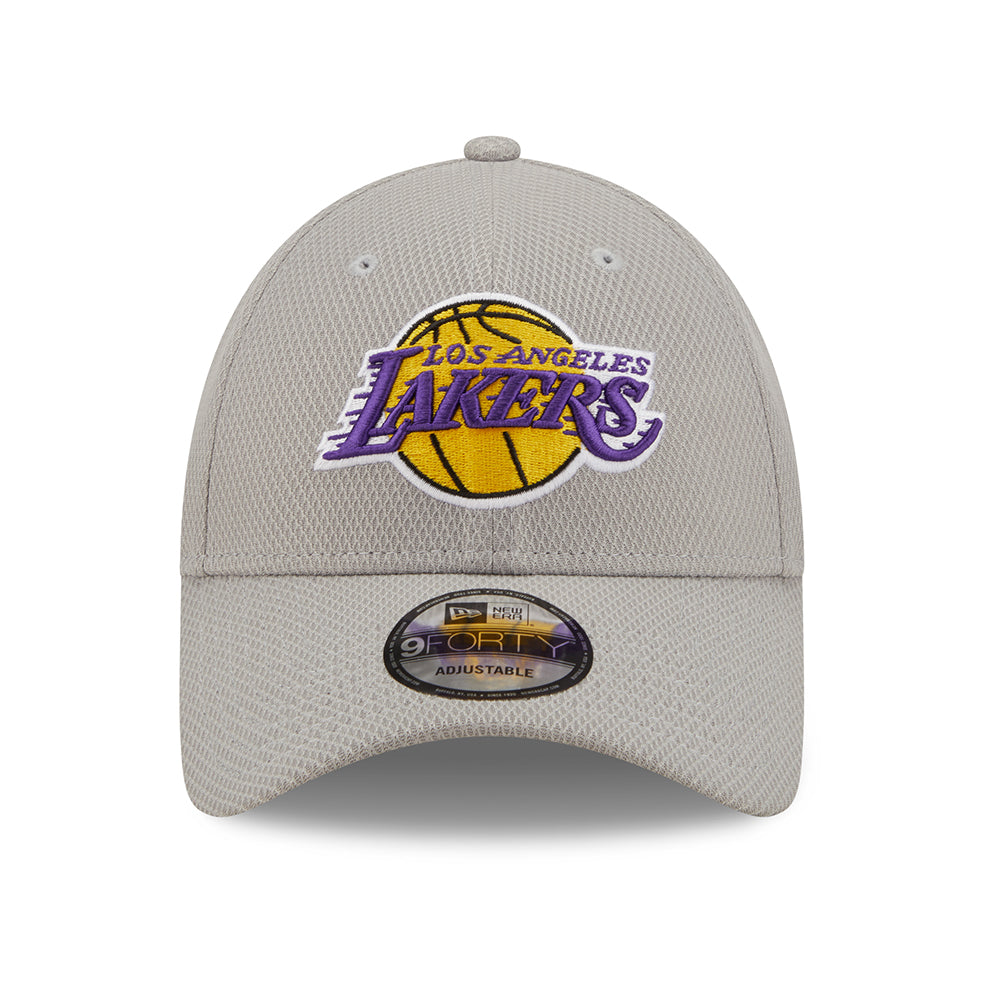 Gorra de béisbol 9FORTY NBA Diamond Era L.A. Lakers de New Era - Gris