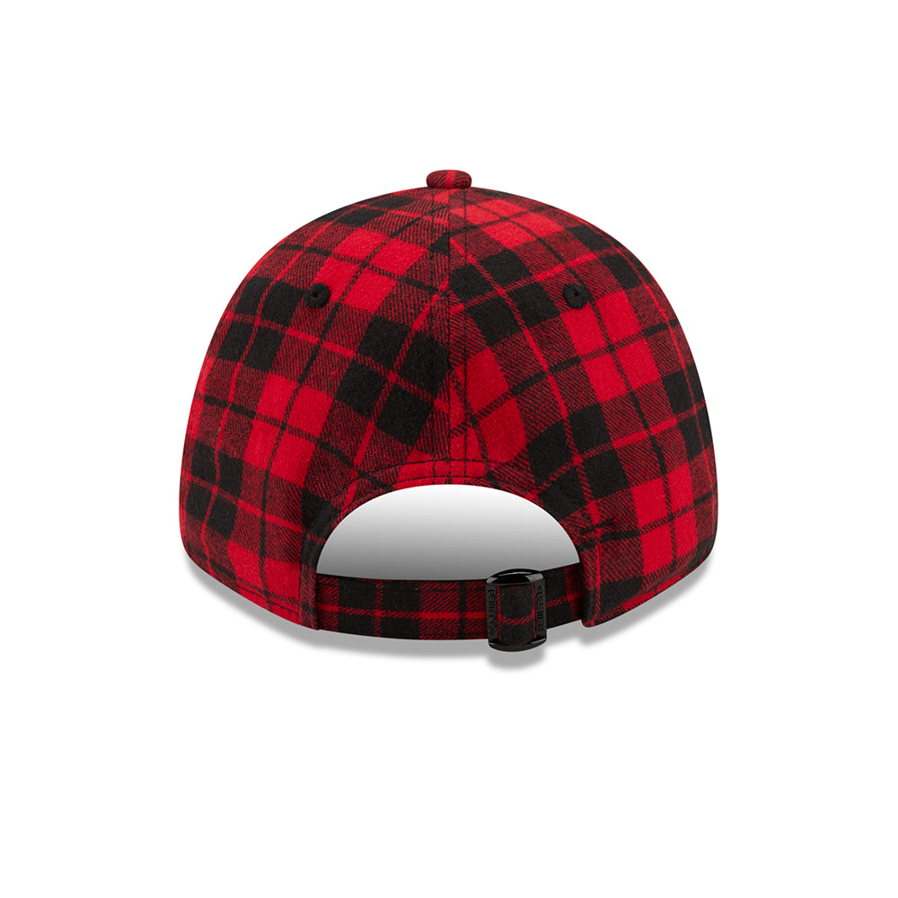 Gorra de béisbol 9FORTY MLB Check New York Yankees de New Era - Negro-Rojo