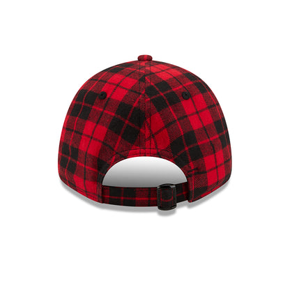 Gorra de béisbol 9FORTY MLB Check New York Yankees de New Era - Negro-Rojo