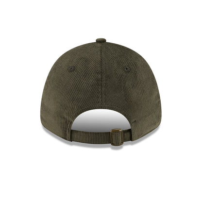 Gorra de béisbol 9FORTY MLB Cord Fabric New York Yankees de New Era - Verde Oliva
