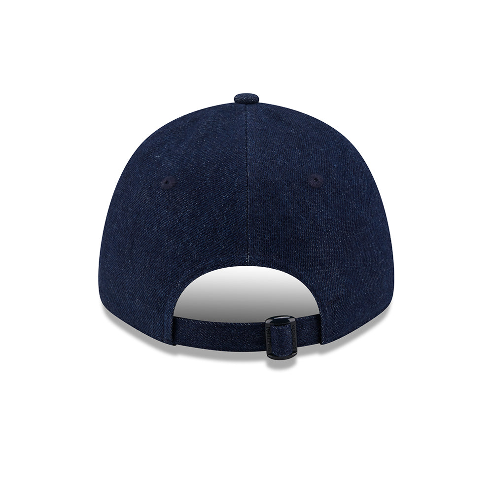 Gorra de béisbol 9FORTY MLB Denim New York Yankees de New Era - Azul Marino