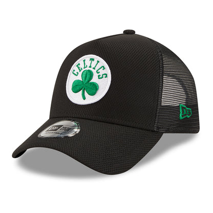 Gorra Trucker A-Frame NBA Black Base Boston Celtics de New Era - Negro