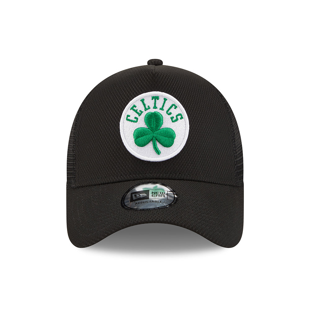 Gorra Trucker A-Frame NBA Black Base Boston Celtics de New Era - Negro
