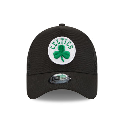 Gorra Trucker A-Frame NBA Black Base Boston Celtics de New Era - Negro