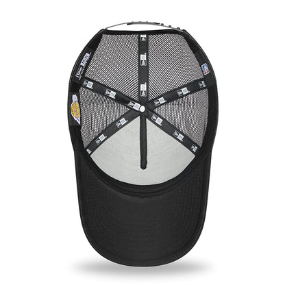 Gorra Trucker 9FORTY A-Frame NBA Black Base L.A. Lakers de New Era - Negro