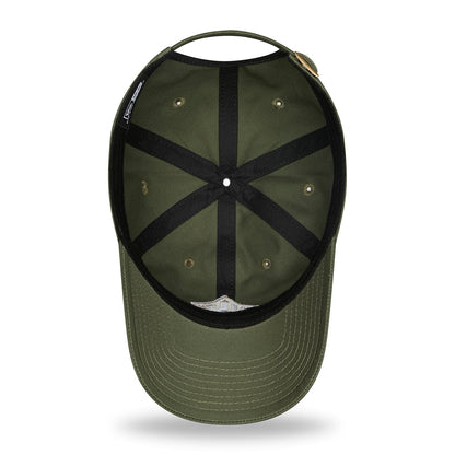 Gorra de béisbol 9TWENTY NEC Felt Patch Casual Classic de algodón de New Era - Verde Oliva