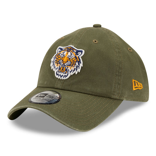 Gorra de béisbol 9TWENTY MLB League Essential CC Detroit Tigers de New Era - Verde Oliva