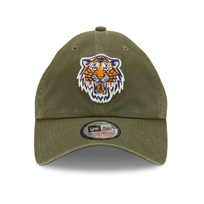 Gorra de béisbol 9TWENTY MLB League Essential CC Detroit Tigers de New Era - Verde Oliva