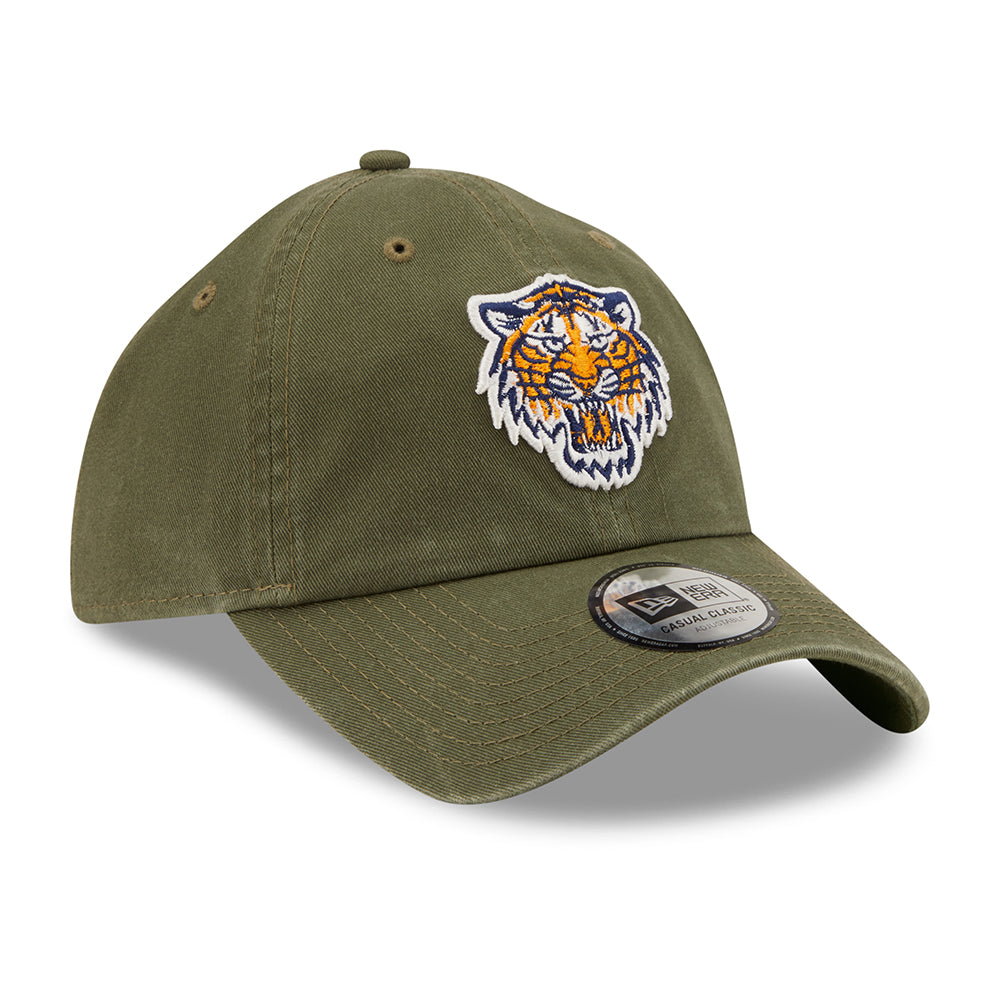 Gorra de béisbol 9TWENTY MLB League Essential CC Detroit Tigers de New Era - Verde Oliva