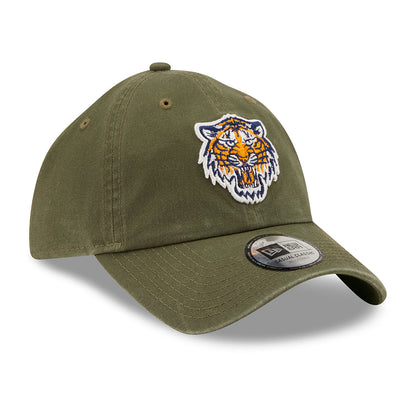 Gorra de béisbol 9TWENTY MLB League Essential CC Detroit Tigers de New Era - Verde Oliva