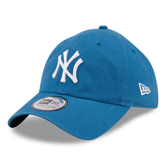 Gorra de béisbol 9TWENTY MLB League Casual New York Yankees de New Era - Verde Azulado Lavado