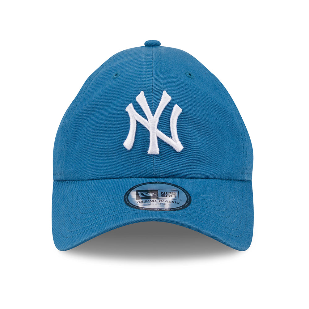 Gorra de béisbol 9TWENTY MLB League Casual New York Yankees de New Era - Verde Azulado Lavado