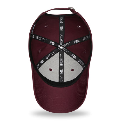 Gorra de béisbol mujeres 9FORTY MLB League Essential New York Yankees de New Era - Granate-Rosa