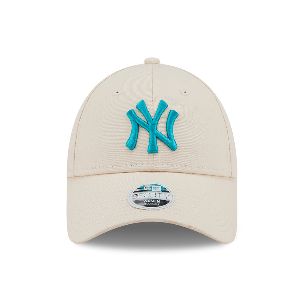 Gorra de béisbol 9FORTY MLB League Essential New York Yankees de New Era - Piedra-Turquesa