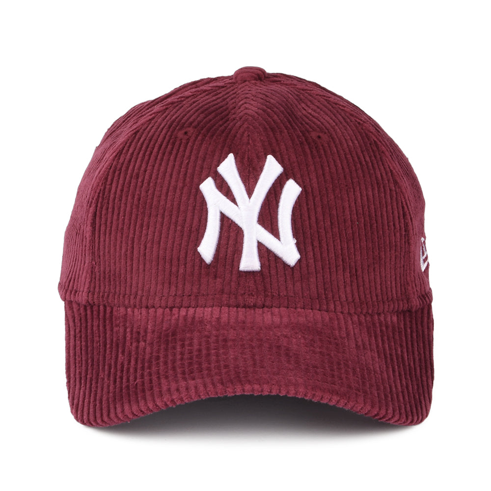Gorra de béisbol 9FORTY MLB Fashion Cord New York Yankees de New Era - Rojo Frambuesa