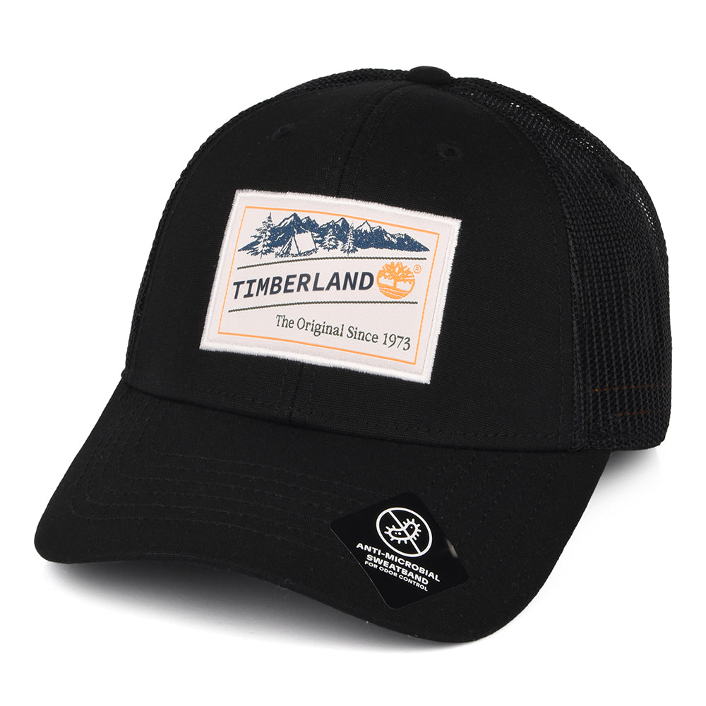 Gorra Trucker Camping Patch de Timberland - Negro