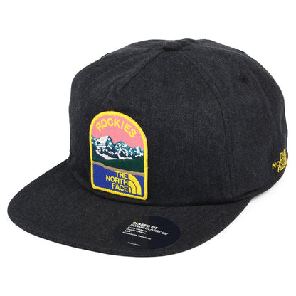 Gorra Snapback Embroidered Earthscape de The North Face - Gris Oscuro Jaspeado