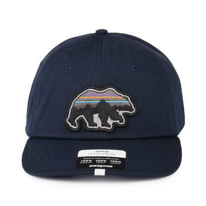 Gorra de béisbol Back For Good Trad de algodón orgánico de Patagonia - Azul Marino