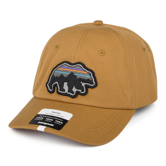 Gorra de béisbol Back For Good Trad de algodón orgánico de Patagonia - Marrón
