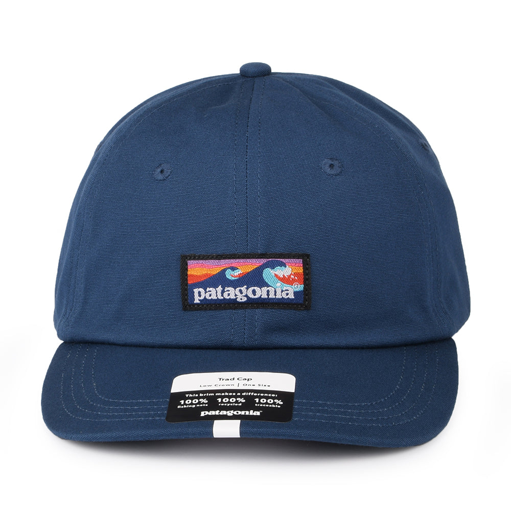 Gorra de béisbol Boardshort Label Trad de Patagonia - Azul Marino