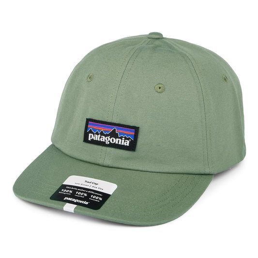 Gorra de béisbol P-6 Label de algodón orgánico de Patagonia - Verde