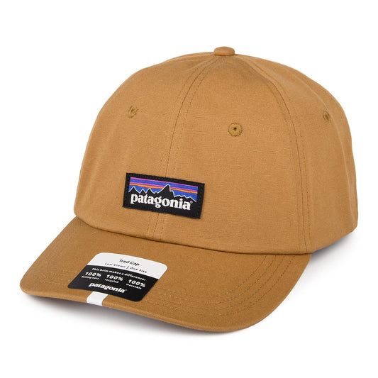Gorra de béisbol P-6 Label de algodón orgánico de Patagonia - Ocre