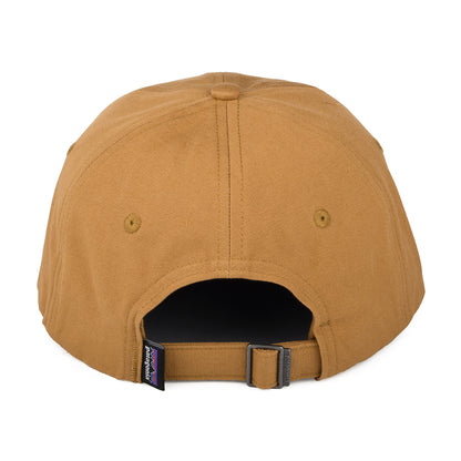 Gorra de béisbol P-6 Label de algodón orgánico de Patagonia - Ocre
