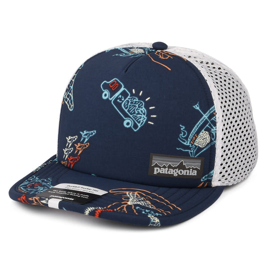 Gorra Trucker - Duckbill XVIII reciclado de Patagonia - Azul