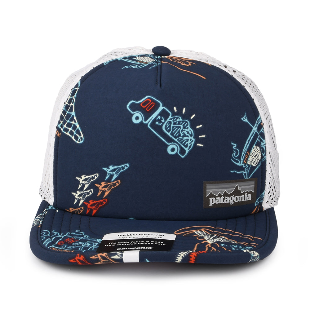 Gorra Trucker - Duckbill XVIII reciclado de Patagonia - Azul
