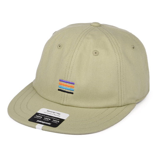Gorra de béisbol Stand Up Stripes de Patagonia - Beige Arena