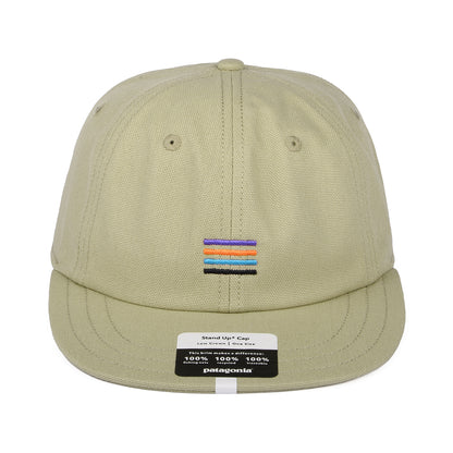 Gorra de béisbol Stand Up Stripes de Patagonia - Beige Arena