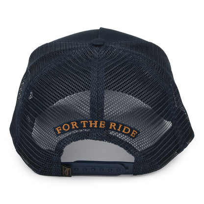 Gorra Trucker Oil de Triumph Motorcycles - Azul Marino