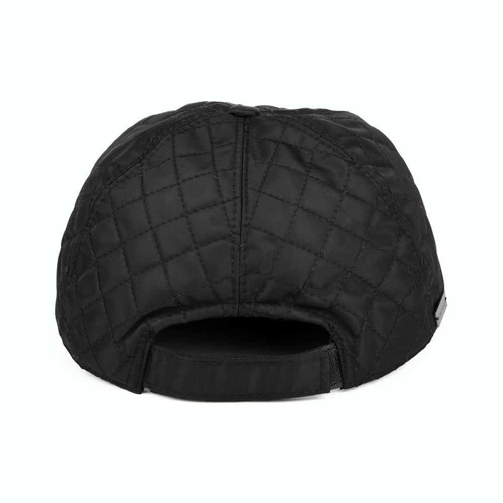Gorra de béisbol acolchado lluvia de Betmar - Negro