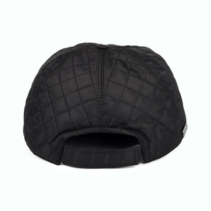 Gorra de béisbol acolchado lluvia de Betmar - Negro