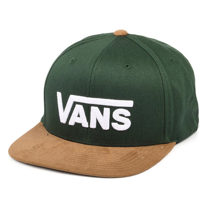 Gorra Snapback Drop V II de Vans - Bosque-Beige Arena